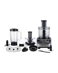 Westpoint WF-8819 Multi-Function Food Factory Premium Stainless Steel Housing Step less Speed with Blue indicator light - YZ International-1 (3 Months 0% Percent Profit Product Available On 48 Months Installment)